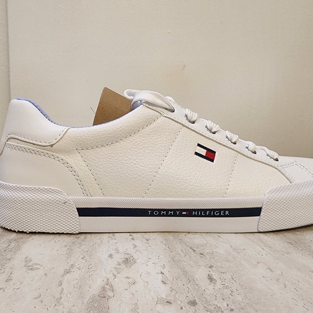 Tommy Hilfiger Womens Lestiel White 8.5M - A029 - Picture 3 of 10